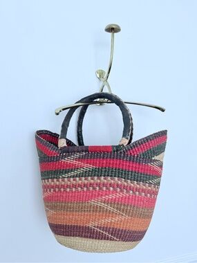 Bolga Handwoven Basket - L